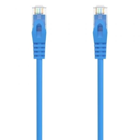 Cable de Red RJ45 AWG24 UTP Aisens A145-0575 Cat.6A/ LSZH/ 2m/ Azul